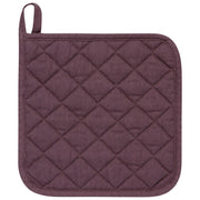 Heirloom - Potholder Stonewash Ash Plum | Purple Home & Kitchen