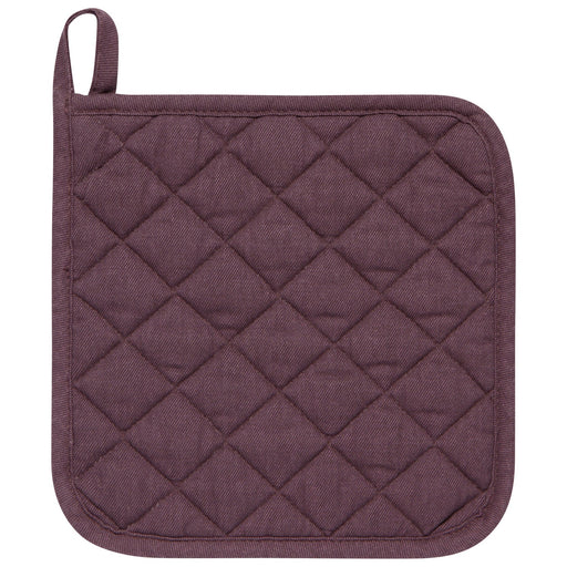 Heirloom - Potholder Stonewash Ash Plum | Purple Home & Kitchen