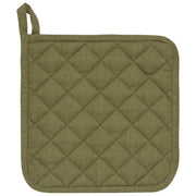 Heirloom - Potholder Stonewash Olive Branch | Green Home & Kitchen