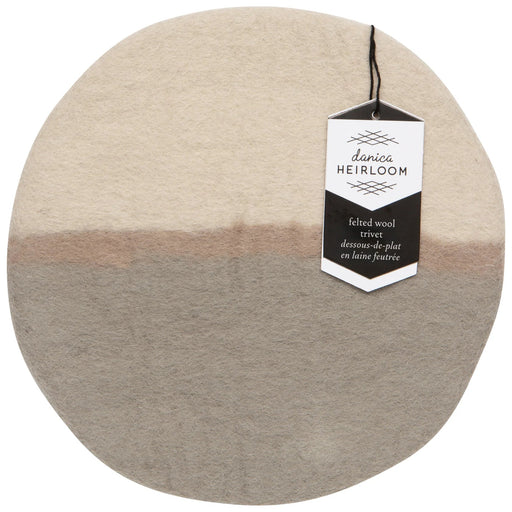 Heirloom - Quarry Felt Wool Trivet Home & Kitchen