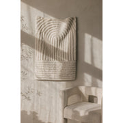 Heirloom - Rug Cotton 2x3ft Verge Natural | White Home & Kitchen