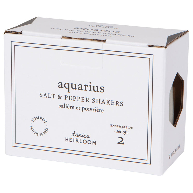 Heirloom - S/2 S/P Shakers Aquarius Sage Home & Kitchen