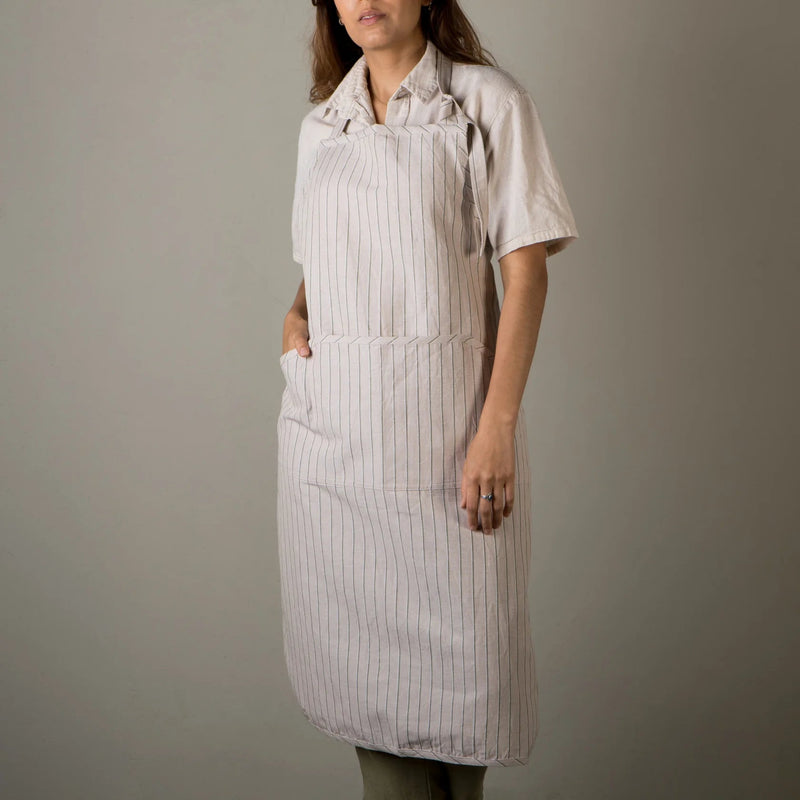 Heirloom - Sage Linen - Cotton Apron Home & Kitchen
