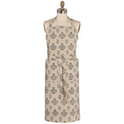 Heirloom - Salvia Block Print Apron Home & Kitchen
