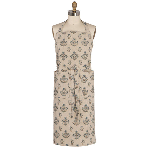 Heirloom - Salvia Block Print Apron Home & Kitchen