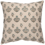 Heirloom - Salvia Block Print Pillow 20 x 20 inch Home & Kitchen