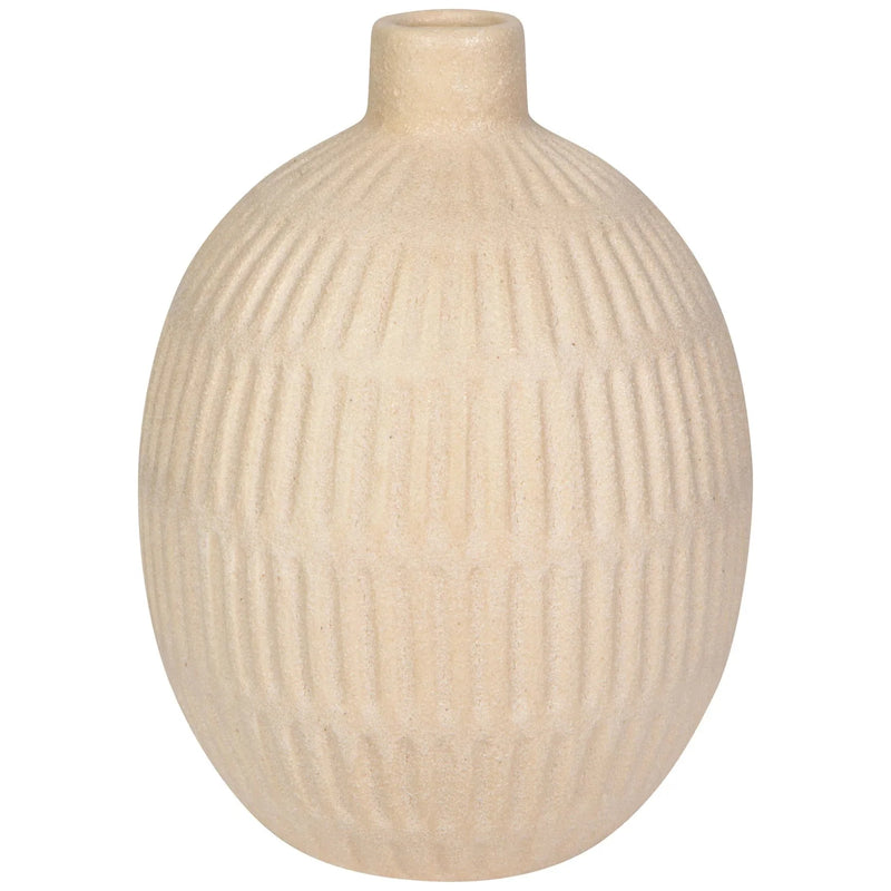 Heirloom - Sand Ceramic Bud Vase