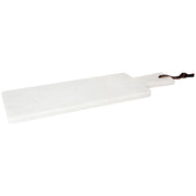 Heirloom - Serving Long Paddle Marble Wht | White Home & Kitchen