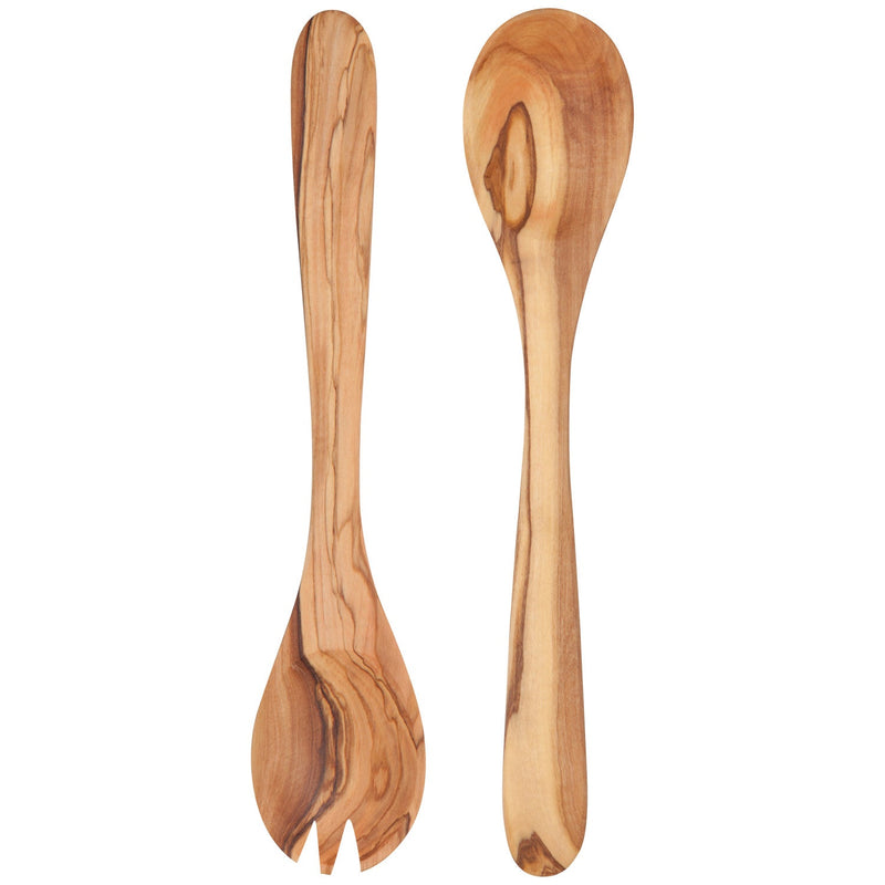 Heirloom - Set/2 Server Olive Wood | Beige Home & Kitchen