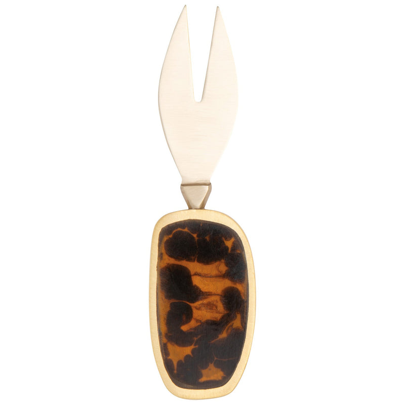 Heirloom - Set/3 Cheese Knives Tortoise Home & Kitchen