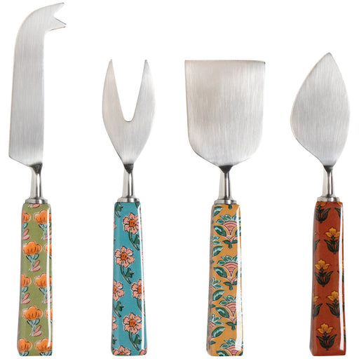 Heirloom - Set/4 Cheese Knives Mosaic Home & Kitchen
