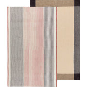 Heirloom - Shadow Array Stripe Dishtowel Set of 2 Home & Kitchen