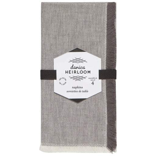 Heirloom - Shadow Chambray Napkins Set of 4 Home & Kitchen