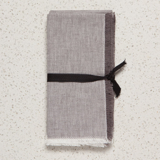 Heirloom - Shadow Chambray Napkins Set of 4 Home & Kitchen