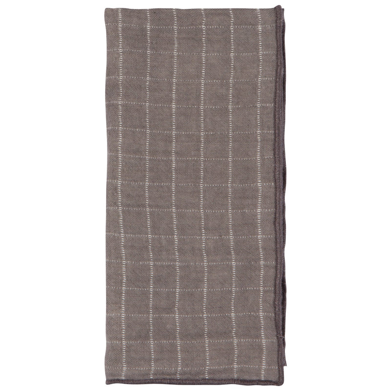 Heirloom - Shadow Double Weave Napkins Set of 4 Home & Kitchen