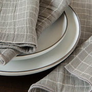 Heirloom - Shadow Double Weave Napkins Set of 4 Home & Kitchen
