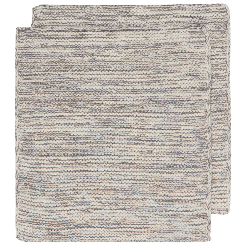 Heirloom - Shadow Knit Dishcloths Set of 2 Home & Kitchen