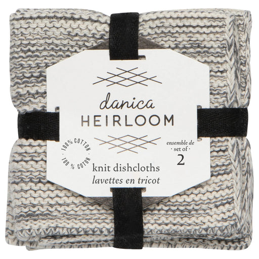 Heirloom - Shadow Knit Dishcloths Set of 2 Home & Kitchen