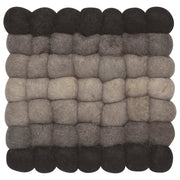 Heirloom - Shadow Wool Felt Ball Trivet Home & Kitchen