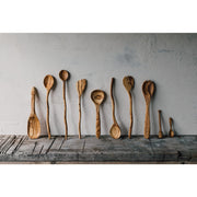 Heirloom - Spoon Rounded Wavy Olive Wood | Beige Home & Kitchen