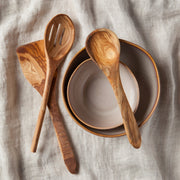 Heirloom - Spoon Serving Olive Wood | Beige Home & Kitchen