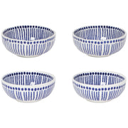 Heirloom - Sprout Stamped Pinch Bowls Set of 4 Home & Kitchen