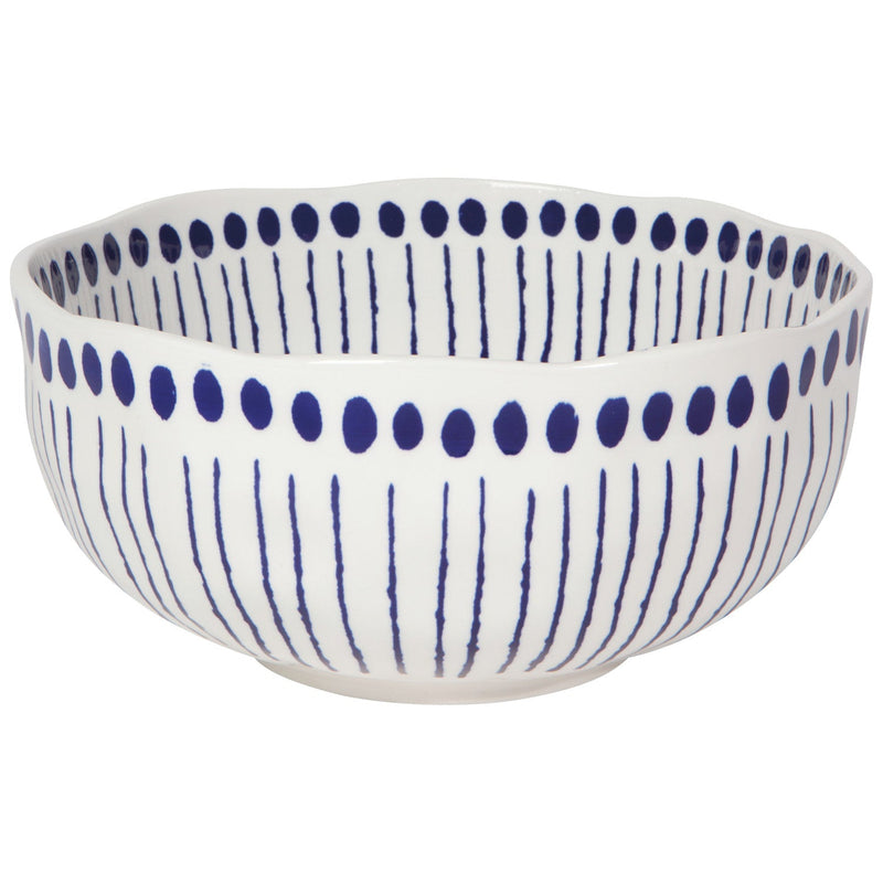 Heirloom - Stamped Mix bowl Sprout Md | Blue Home & Kitchen