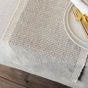 Heirloom - Table Runner Lattice Dove Gray Home & Kitchen