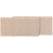 Heirloom - Table Runner Lattice Dove Gray Home & Kitchen