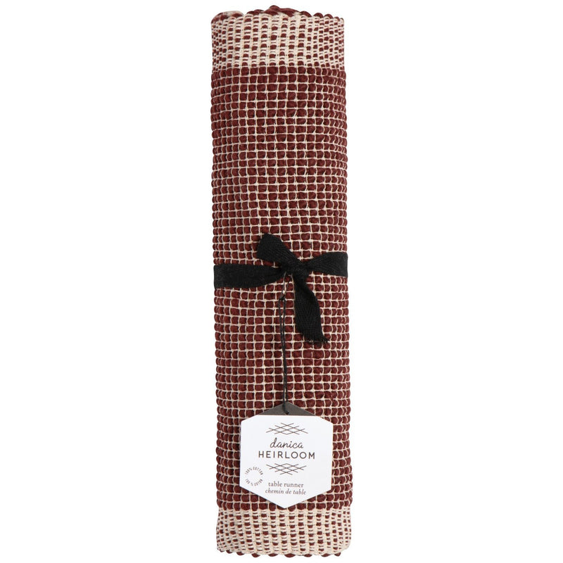 Heirloom - Table Runner Lattice Garnet Home & Kitchen