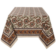 Heirloom - Tablecloth Block Print Elysian Home & Kitchen