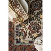 Heirloom - Tablecloth Block Print Elysian Home & Kitchen