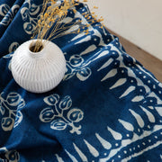 Heirloom - Tablecloth Block Print Hawthorn Home & Kitchen