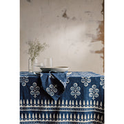 Heirloom - Tablecloth Block Print Hawthorn Home & Kitchen