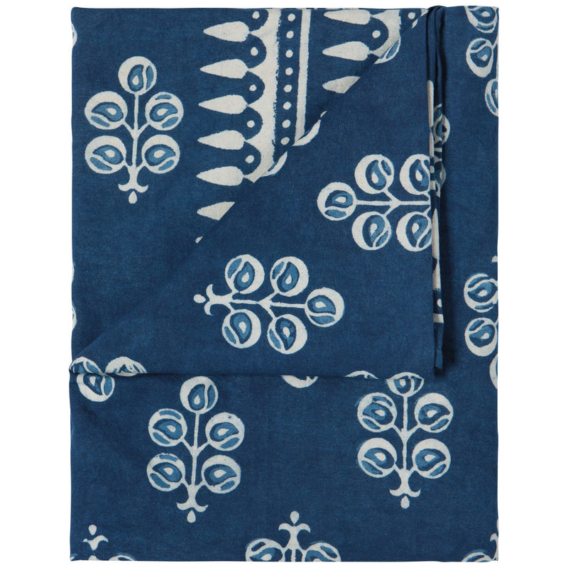 Heirloom - Tablecloth Block Print Hawthorn Home & Kitchen