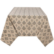 Heirloom - Tablecloth Block Print Salvia Home & Kitchen