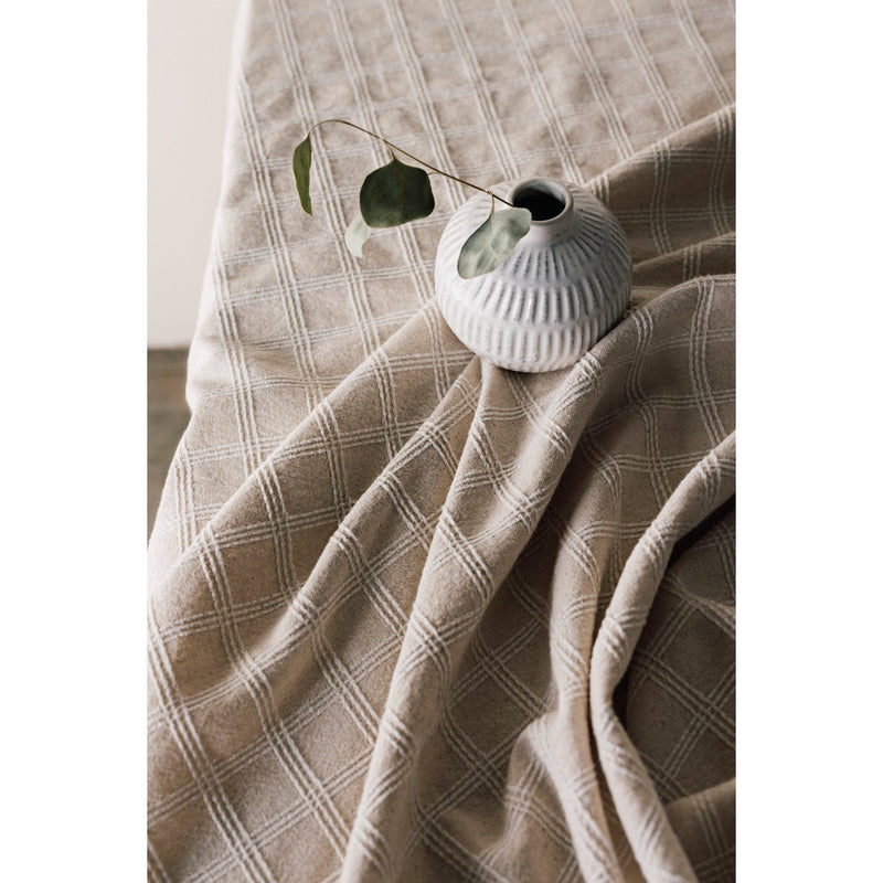 Heirloom - Tablecloth Woven Pearla Home & Kitchen