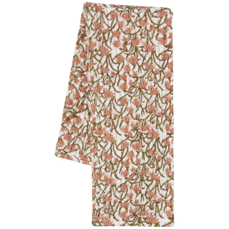 Heirloom - Thrive Block Print Waffle Dishtowel Home & Kitchen