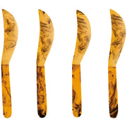 Heirloom - Tortoise Shell Resin Spreader Set of 4 Home & Kitchen
