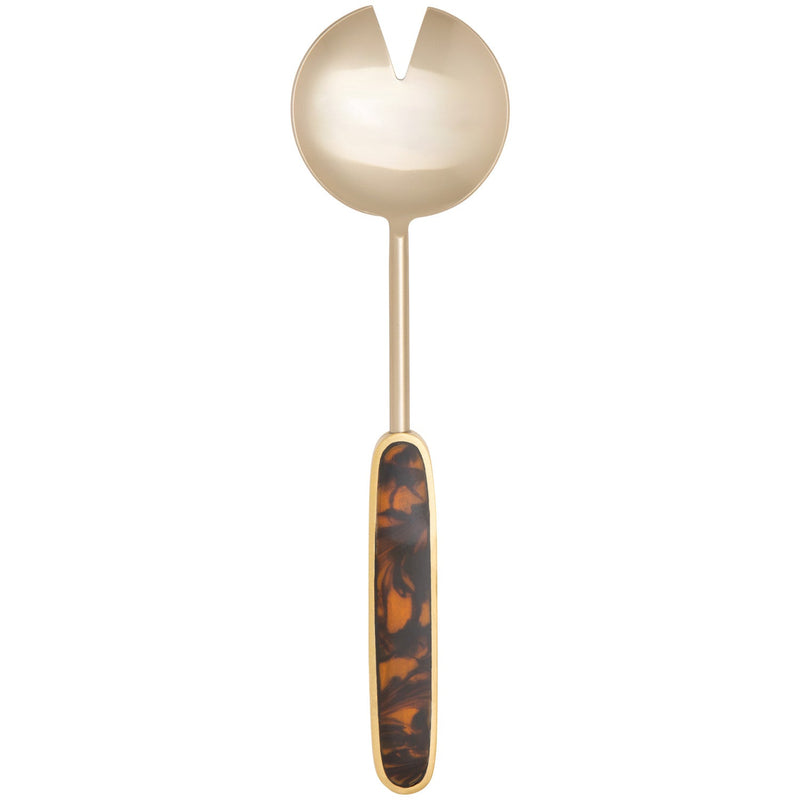 Heirloom - Tortoiseshell Salad Servers Set of 2 Home & Kitchen