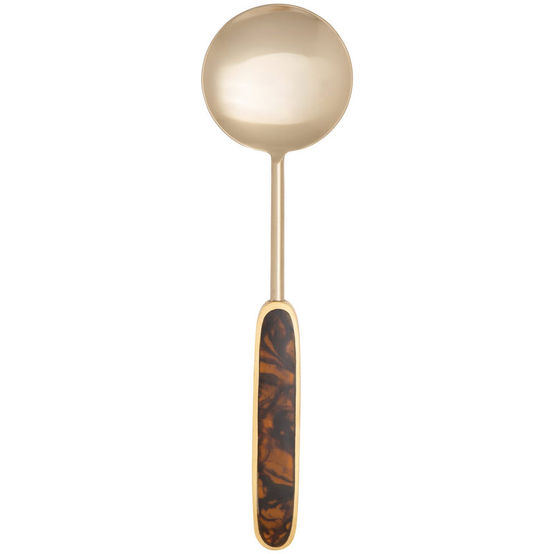 Heirloom - Tortoiseshell Salad Servers Set of 2 Home & Kitchen