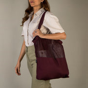 Heirloom - Tote Mercado Ash Plum Luggage & Bags