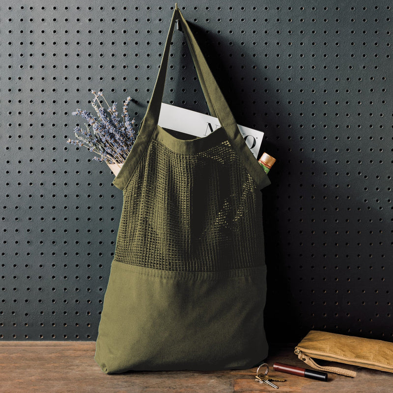 Heirloom - Tote Mercado Olive Branch | Green Luggage & Bags