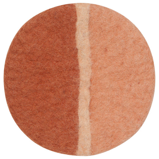 Heirloom - Trivet Wool Dual Sienna | Brown Home & Kitchen