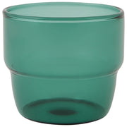 Heirloom - Tumbler 9oz Stacked Emerald Home & Kitchen