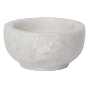 Heirloom - White Marble Bowl 3 inch Home & Kitchen