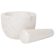 Heirloom - White Marble Mortar and Pestle Large Home & Kitchen