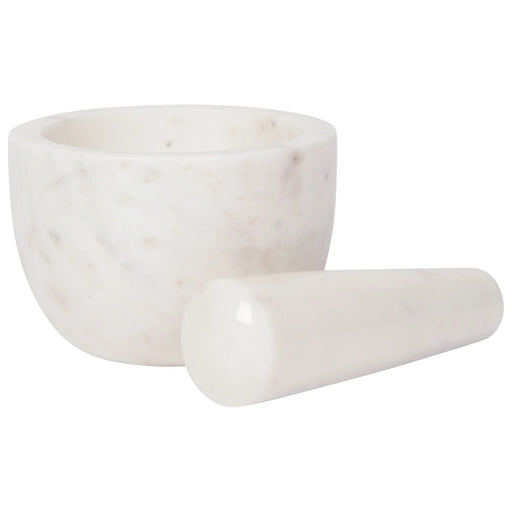 Heirloom - White Marble Mortar and Pestle Large Home & Kitchen