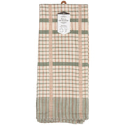 Heirloom - Willow Finley Check Dishtowels Set of 2 Home & Kitchen