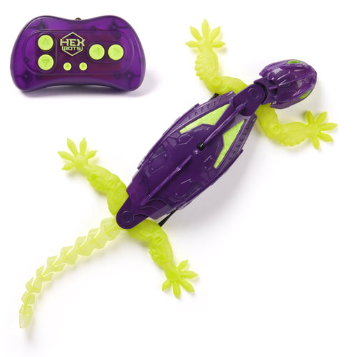 HEXBOT - HEX Wall Crawler Gecko Glow in the Dark Toys & Games